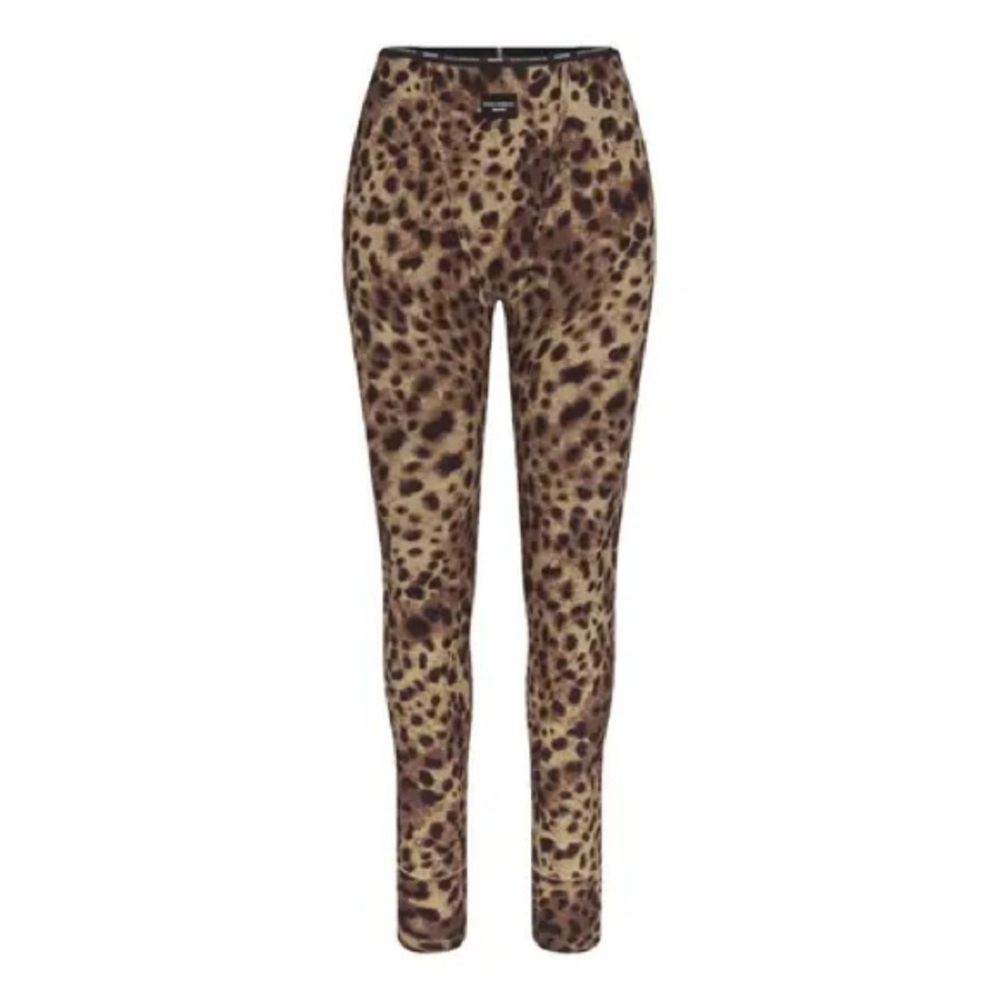 🐆 NWT Dolce&Gabbana X SKIMS Cotton Rib Legging 🐆